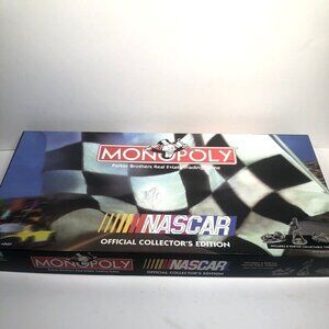 NASCAR Monopoly Board Game (Official Collector's Edition) Used 100% Complete
